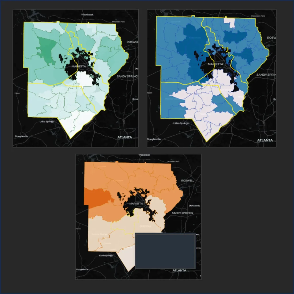 Examples of custom mapping data consulting services